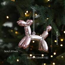 1pc Christmas Pink Pendant, Pink Cartoon Donut, Christmas Tree Decoration Pendant In The Shape Of A Bag Cake, Christmas Gift Home Decor Christmas Decorations Room Decor Winter