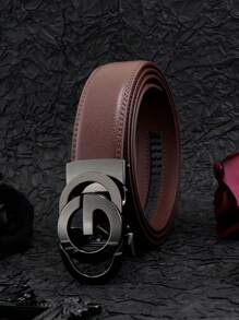 1 Stück 2025 Neuer G Buchstabe Herren Gürtel, hochwertige Buchstaben Legierung Automatikschnalle Gürtel, lässiger mehrfarbiger Echtleder Gürtel, modischer lässiger Herren Gürtel, leicht zu kombinieren mit formeller Kleidung Herbst, Halloween Herbst-Winter Accessoires, geeignet für Teenager, Jugendliche, Herren, Lässig, Outdoor, Sport, Urlaub, Abschlussgeschenke, Geburtstag, Alltag