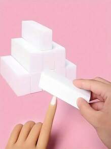 1/2/3/4/5/6/8/10/20/30 Pcs, Multiple Colors: White, Blue, Purple, Pink. Nail Buffing Blocks, Professional Nail Files And Buffing Blocks, Manicure And Pedicure Tools, Buffing Sponges, Nail Art Accessories. Suitable For Nail Buffing Boards, Manicure Supplies, Nail Tools, Nail Art Tools, Back To School Season, Nails, Nail Pusher Tools. - White - View 8