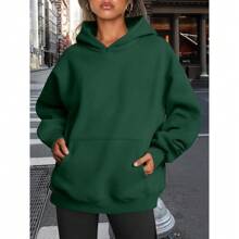 Queen Womens Oversized Hoodies Fleece Sweatshirts Fall Fashion 2025 Pullover Sweaters Winter Clothes