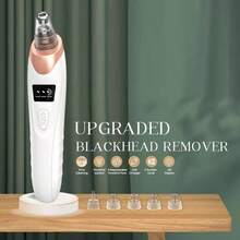 Rechargeable Blackhead Cleaner   Lithium Battery 400mAh   Multifunctional Facial Skin Care Tool   Suitable For Skin Cleaning - Black and White - View 3
