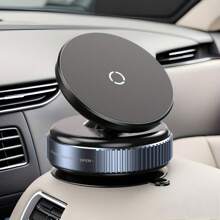 1Pc Adjustable Magnetic Car Phone Holder - Strong Magnetic Suction Stable Holder 360° Unlimited Rotation And Multi-Angle Adjustment Suitable For I Phone 15/14/13 Pro Max And Other Smartphones GPS Navigation Phone Holder Glue-Free Suction Cup Installation Anti-Slip And Anti-Shake Design Compatible With IPhone, Android Phone, Gift For Birthday, Family, Friends Car Accessories