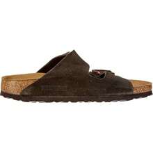 Birkenstock Unisex Arizona Sandals Soft Footbed - Mocha Suade - Xem 5