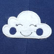4 Piece Pagan Baby Clothing Kit For Boys Or Girls, Embroidered, Newborn And Premature Sizes - 藏蓝色 - 查看 8
