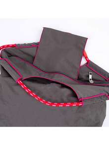 1 Stück neuer Pudel Design Nylon Lässig Umhängetasche, Grau, vielseitige kleine quadratische Umhängetasche für Frauen