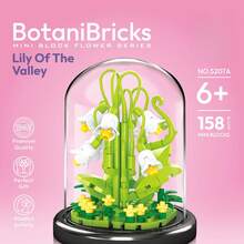 Ewige Blumen Bauklötze - Erschaffe deine Welt mit exquisiten Miniatur-Blöcken in leuchtenden Farben, ideal als Valentinstags-Geschenk, Geburtstagsgeschenk, Muttertagsgeschenk, Neujahrgeschenk, Weihnachtsgeschenk