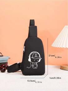 Men's Waist Bag, Chest Bag, Shoulder Mini Shoulder Bag, Small Crossbody Backpack, Lightweight Crossbody Bag, Multifunctional, Waterproof, Outdoor School, Men's Bag Crossbody Bag Side Bag Supplies