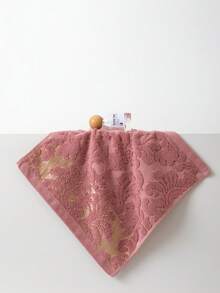 1/5/10 块方形手帕 34*34cm，简约提花图案，吸水速干，适用于浴室、厨房、旅行、酒店、户外，适合男士、女士和情侣的礼物，四季洗碗布厨房巾 - 彩色 - 查看 9