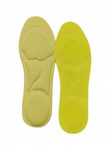 1双（2片）女士柔软海绵鞋垫，质地厚实，柔软透气，是日常使用的理想之选。 - 米色 - 查看 8