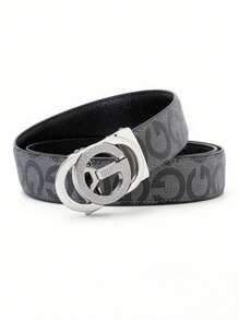 1件男士时尚合金字母自动扣皮带，A款，个性化多功能商务皮带，经久耐用，商务精英必备 - 也是一份绝佳的礼物选择。 - 彩色 - 查看 17