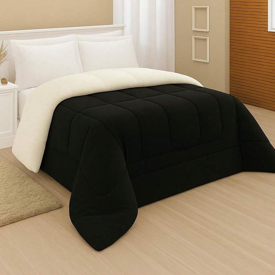 Duvets & Down Comforters - Hitam - View 1