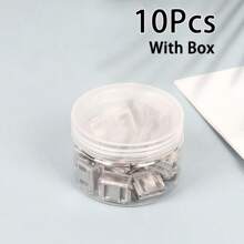 2/4/5/6/10/12/15/20/25/30/35/50 Stück unsichtbare Hosenbeinverkürzungsclips, verhindern Schleifen der Hose, näh-freie versteckte Beinverschlussvorrichtung, verhindern Schleifen des Hosensaums