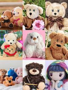 16pcs 14mm 3d Sparkling Safety Eyeballs, Diy Eyes For Crochet, With Bowl Washers, Moon Crochet Amigurumi Eyeballs, For Crochet Animal Craft Eyeballs, Plush Crochet Eyeballs For Craft Halloween Decorations - Multicolor - View 9