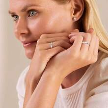 2/3/5mm 925 Sterling Silver Ring Customizable Plain Dome High Polished Wedding Band Comfort Fit Size 4-12 (With Gift Box) - Bạc 3mm - Xem 11