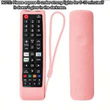 1PC Glow In The Dark Case Cover For Samsun TV Remote Control - Fits BN59-01199F BN59-01289A BN59-01301A BN59-01315A BN59-00666A BN59-00741A Model, Silicone Universal Smart TV Remote Replacement Sleeve Skin With Lanyard Glow - Multicolor - View 19