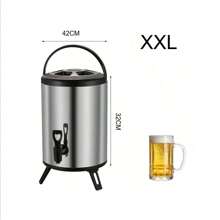 不锈钢奶茶桶，不锈钢保温桶，地摊专用特厚桶，大容量豆浆桶，适合早餐店，奶茶店。