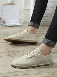 1 双男士编织渔夫鞋、透气亚麻鞋、休闲鞋、帆布鞋、低帮潮流鞋、百搭一脚蹬乐福鞋、手工编织复古健身鞋、乐福鞋、涉水鞋、赤脚鞋、包头编织纤维亚麻鞋、一脚蹬休闲鞋、橡胶底帆布鞋