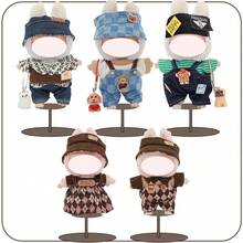Outfit Set With Dog Pendant, Shoes, For Labubu, Fashionable Accessories And Merchandise (Excluding Plush Doll, Only Clothes And Accessories) - Multicolor - View 2