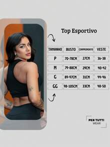 Top Academia Feminino Nadador com Bojo Removível Cropped Zero Transparência Sutiã Esportivo Fitness