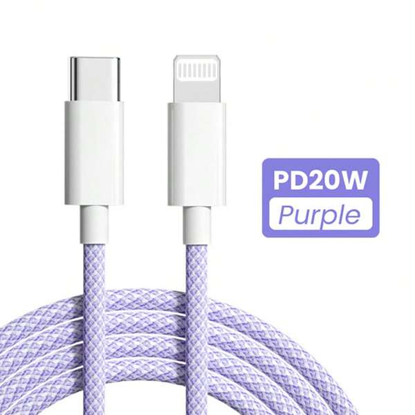 OIITH MFI Certificate Braided 1m 1.5m 2m 27W(Max) USB Type C To Lightning PD Fast Charging Cable For Iphone 11 12 13 14 Pro Max XR Xs X SE 87 6 Plus IPad IPod Compatible With AirPods