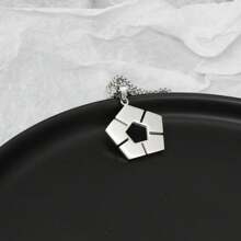 1pc New Vintage Stainless Steel Compass Pendant Necklace, Hiphop Punk Jewelry Gift Accessory For Men Fathers Day Gift School Jewelry Men Y2k Accessories Goth Men Chains Jeans Accessories Gothic Jewellery Back To School Street