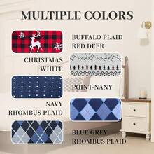 Men 100% Cotton Pajama Set, Soft Warm Button Down Pajama Sets For Men Comfy Plaid Fun Prints Lounge With Pocketshalloween - Point-navy - Xem 3