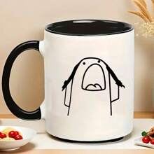 [Meilleur vendeur au Moyen-Orient] "Ne pas déranger" 1 pièce, Tasse en céramique 330 ml, Tasse à café, Tasse à thé, Tasse à matcha, Tasse à lait. Disponible en plusieurs couleurs, notamment blanc, noir, rose, jaune, bleu, orange, vert, sensible à la chaleur et plus encore. Tasse réutilisable et polyvalente, lavable au lave-vaisselle, durable et compatible micro-ondes, convient pour le lait, le café, le thé, etc. Idéal pour la maison, le bureau, la salle de sport, les réunions, les fêtes