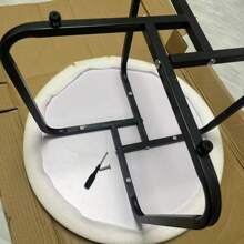 2pcs Set Suitable For Small Spaces Round Coffee Table Set - Modern Multifunctional Lift-Up Footstool With Storage, Minimalist Apartment Living Room Decor, 2pcs Nesting Tables (-Wood)