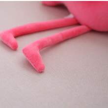 逼真的火烈鸟毛绒玩具柔软毛绒填充动物火烈鸟枕头卡哇伊毛绒房间装饰儿童生日礼物圣诞礼物