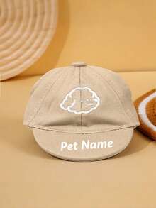 Customizable Name Pet Sun Hat, Adjustable Dog Sunhat With Cartoon Dog Embroidery Pattern - Suitable For Small Cats And Dogs, Outdoor UV Protection Waterproof, Multiple Colors Available Ornamental,Engraved Stylish,Fashion,Colorful,Vintage,Cute,Contracted,Cuties Custom,Unique,Customized,Personalized Pet For Anniversaries,For Birthdays, Hat Accessories - Multicolor - View 18