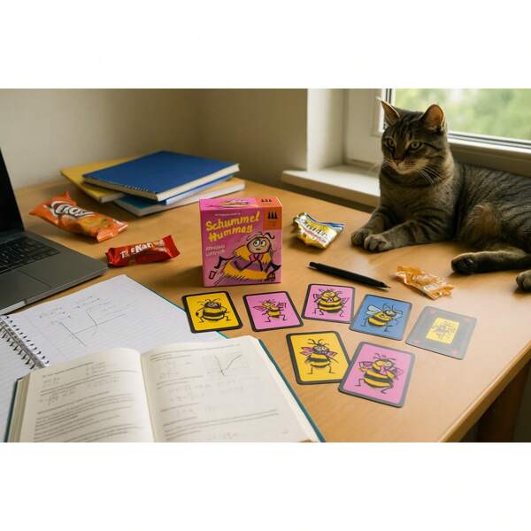 TPolilla Tramposa (Cheating Moth) Heuschrecken Poker Card BISS 20 ! A Hilarious Strategy Game For Teens And Families