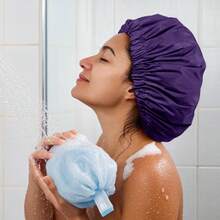 Shower Caps - Dark Purple - View 5