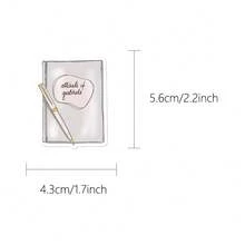 50张干净女孩白色贴纸，适用于笔记本、会计簿、书桌、墙壁、杯子装饰、教室用品，适合万圣节，创意贴纸作为礼物 - 彩色 - 查看 2