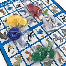 [Construcción Duradera] Secuencia: Inteligencia vs. Suerte" Juego de Cartas - Juego de Mesa Estratégico con Temática Animal Vibrante, Cartulina Duradera, Ideal para Fiestas Familiares y Entretenimiento Después de la Cena, Juego de Estrategia | Diseño Alegre | Juego Atractivo, Juegos de Cartas para Familia - Multicolor - Ver 6
