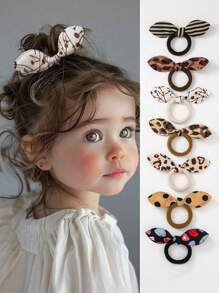 870pcs/Set Baby Girls' Basic Princess Hair Accessories Set, Including Elastic Hair Bands, Star/Butterfly Hair Clips, Pearl Flower Hair Clips, Barrettes, Suitable For Daily Use And Gift