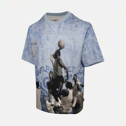 Nike Camiseta de manga corta con cuello de punto para hombres AS AIR JDN 85 GX SS CREW, THJ2363-427