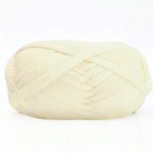 1 Stück Polyestergarn-Bündel 300g in Mehrfarben, gewebter Stoff gestricktes Garn, DIY Handwerks-Webgarn für Häkeln und Stricken von Taschen, Teppichen, Wiegen-Projekten, Kissen, Puppen, Handwerk-Häkel-Projekten - haltbares strukturiertes Textilgarn in verschiedenen Schattierungen