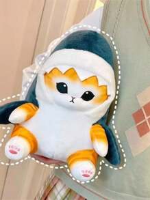 Gato Gatito Michi De Peluche Kawaii Con Disfraz Diseños 22cm Y 30CM - 22cm - Ver 6