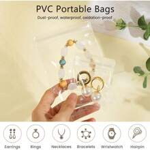 Jewelry Organizer Book - Zippered Travel Binder With Anti-Tarnish Pouches For Necklaces, Bracelets & Rings​