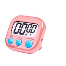 1个数字厨房计时器 | 双显示屏，多功能秒表，带开始/停止按钮、闹钟和计数器 - 烘焙必备，现代厨房配件，小巧设计，粉色/白色/绿色/红色/蓝色可选[不含电池] - 彩色 - 查看 18