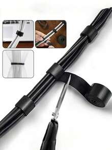 1/3/5米可重复使用魔术贴扎带，提供1米、3米或5米三种尺寸，提供便捷、耐用且多功能的线缆管理。它们非常适合管理桌面数据线、固定插座线路以及捆绑台式电脑线缆，从而打造整洁有序的空间。