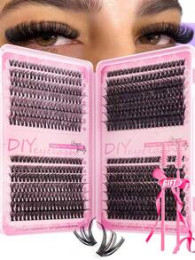 560 件睫毛簇 30D/40D/60D/80D DIY 睫毛延长仿貂睫毛 - 优质 D 卷曲自然卷曲单根睫毛簇，用于 DIY 睫毛延长 - 可重复使用、轻巧且易于粘贴睫毛簇、睫毛簇、单根睫毛、睫毛、假睫毛 - D - 查看 12