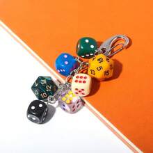 Cute Cookie Bag Charm Keychain For Women, Fashion Handbag Charm Accessory - Key Chain Jewelry Gifts - Red - 查看 3