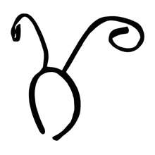 1 件黑色天鹅绒蠕虫触角头带 | 瓢虫蜜蜂昆虫头带服装配饰，男女通用成人尺寸，开学季