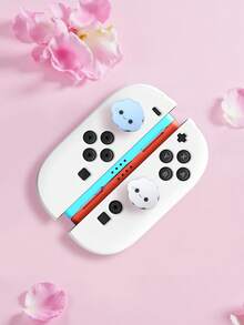 2 Pcs Thumb Grip Caps Compatible With Nintendo New Switch2(2025), Controller Silicone Joystick Caps Cover For Switch Controller, Game Controller Accessories - Multicolor - View 26