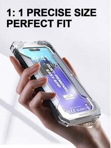 Privacy Tempered Glass Screen Protector For IPhone 13.14. Series Shockproof Fingerprint Proof Phone Protective Film, Phone Accessories, Boyfriend Gift, Best Friend Gifts, Phone Screen Protectors(High)Autumn Promotion, New Arrivals In Autumn - High - View 8