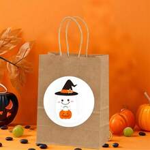 Custom Baking Packaging Bags, Halloween Trick Or Treat Bags, Halloween Baking Storage Bags, Pumpkin Baking Packaging Bags, Ghost Baking Packaging Bags, Candy Packaging Bags, Gift Packaging Bags, Gift Tote Bags, Halloween, Party, Gathering, Holiday, Restaurant - Halloween - View 7