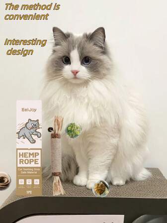 Cat Chew Stick, Cute Cat Teeth Grinding Stick To Care For Pet Teeth, Snack To Satisfy Cravings, Durable Chew Treat For Pets