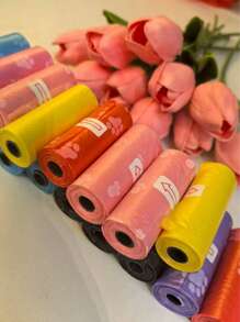 Leak-Proof Pet Waste Bags-10/20/40/50Rolls | Thick, , Odor-Control For HygienicFood & Pet Cleanup