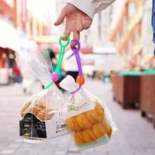 Colorful Sealing Rope Ties, Multi-Functional Kitchen Food Preservation Sealing Clips, Creative Binding Ropes